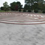 The Serenity labyrinth, designed for Meditation