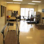 The Hancock Center's Physical Therapy Room