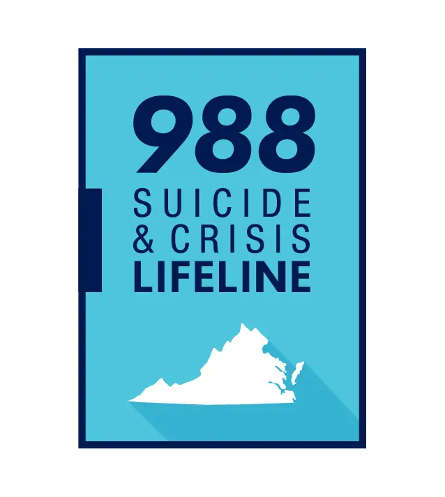 Virginia 988 Logo