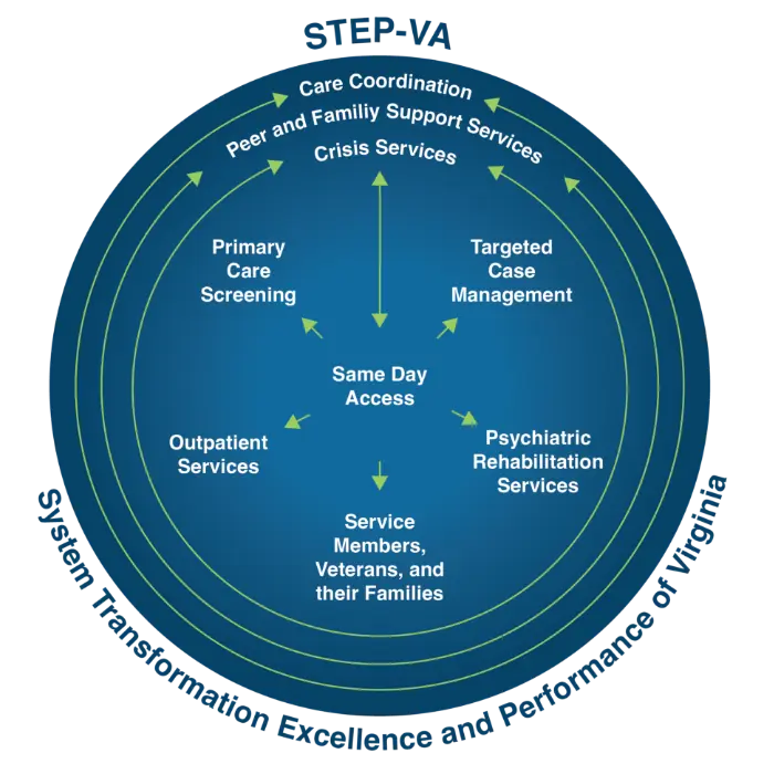 STEP VA Care Coordination Graphic